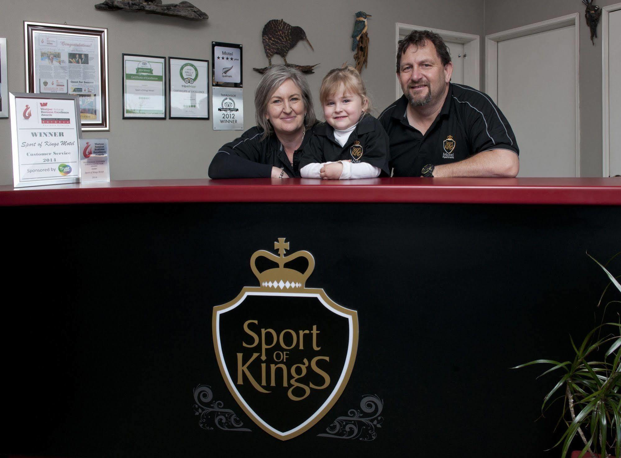 Sport Of Kings Motel Rotorua Eksteriør bilde